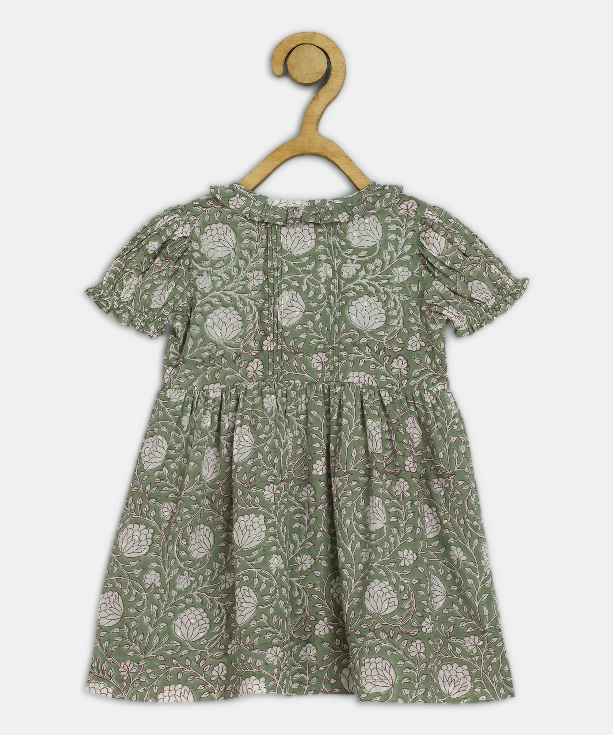 Ka-mee Green-Coloured Dress